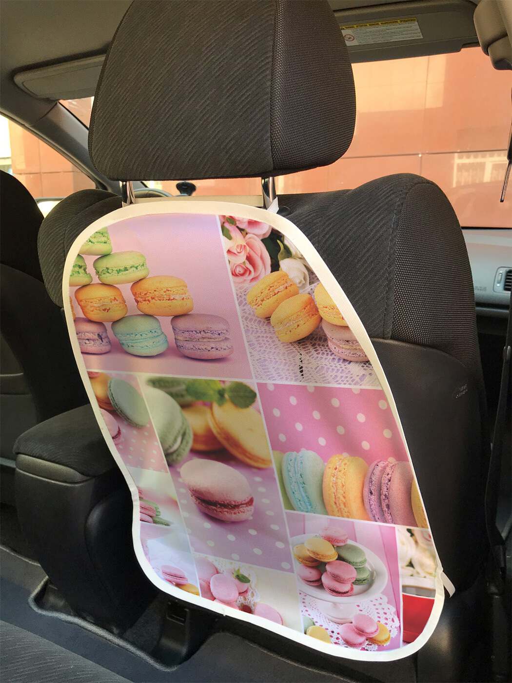 

Накидка на спинку сиденья JoyArty Коллаж макарон, 45х62, Коллаж макарон