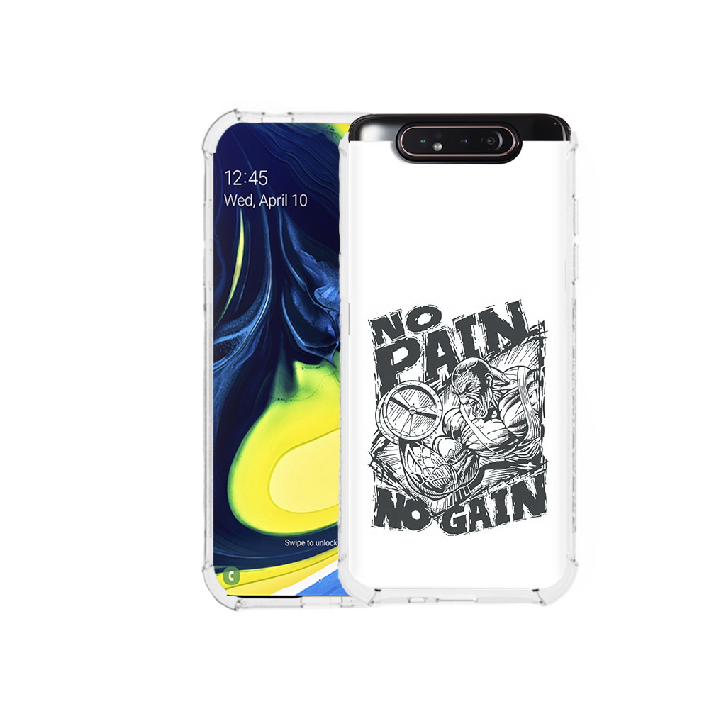 

Чехол MyPads Tocco для Samsung Galaxy A80 бодибилдинг тяжелая работа (PT128473.599.238), Прозрачный, Tocco