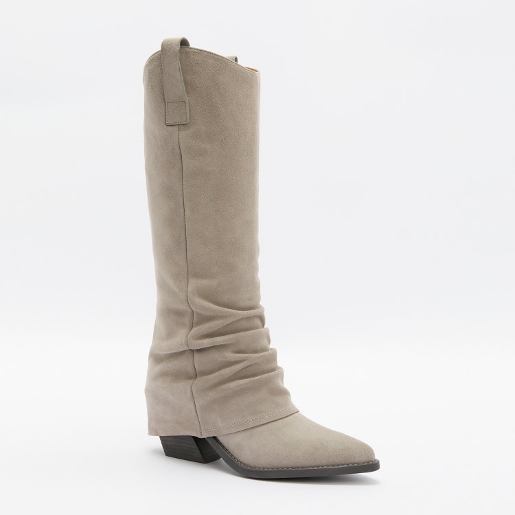 

Сапоги женские Tendance CLF785K-04 серые 38 EU, Серый, CLF785K-04
