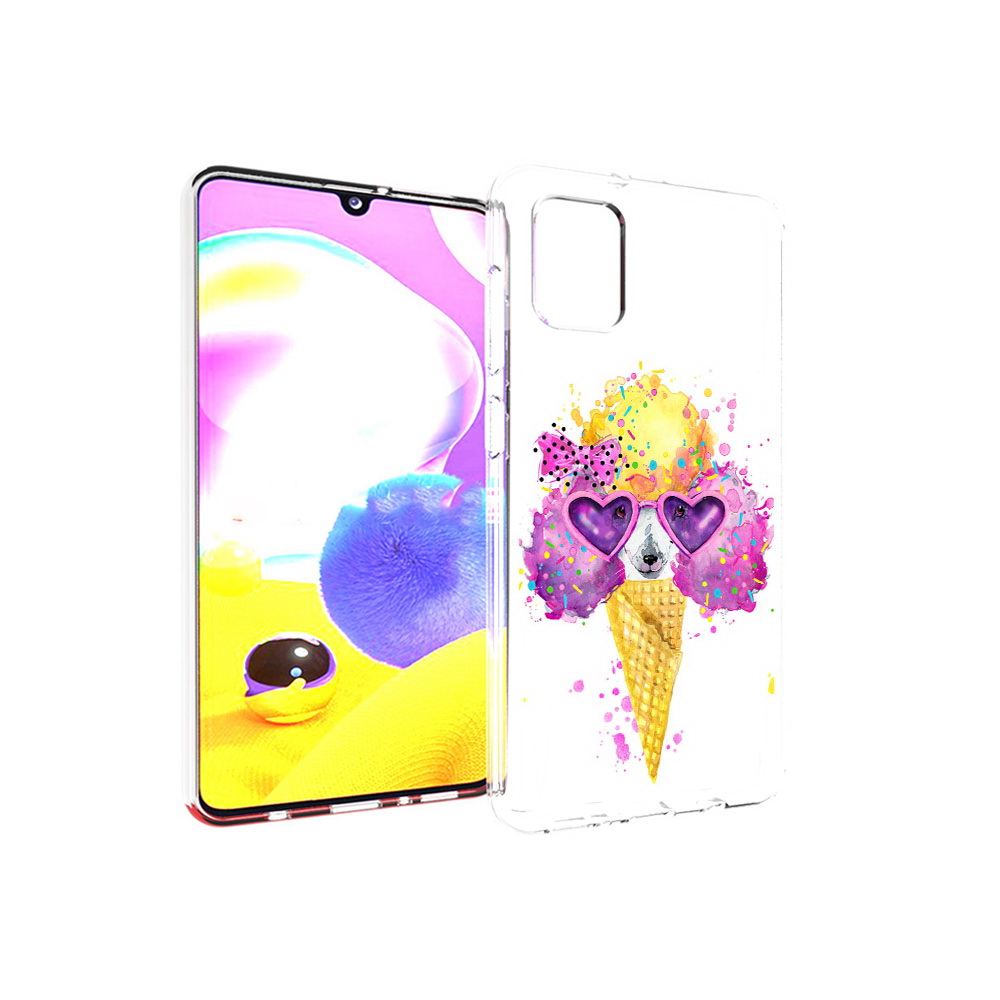

Чехол MyPads Tocco для Samsung Galaxy A31 Рожок (PT146911.482.146), Прозрачный, Tocco