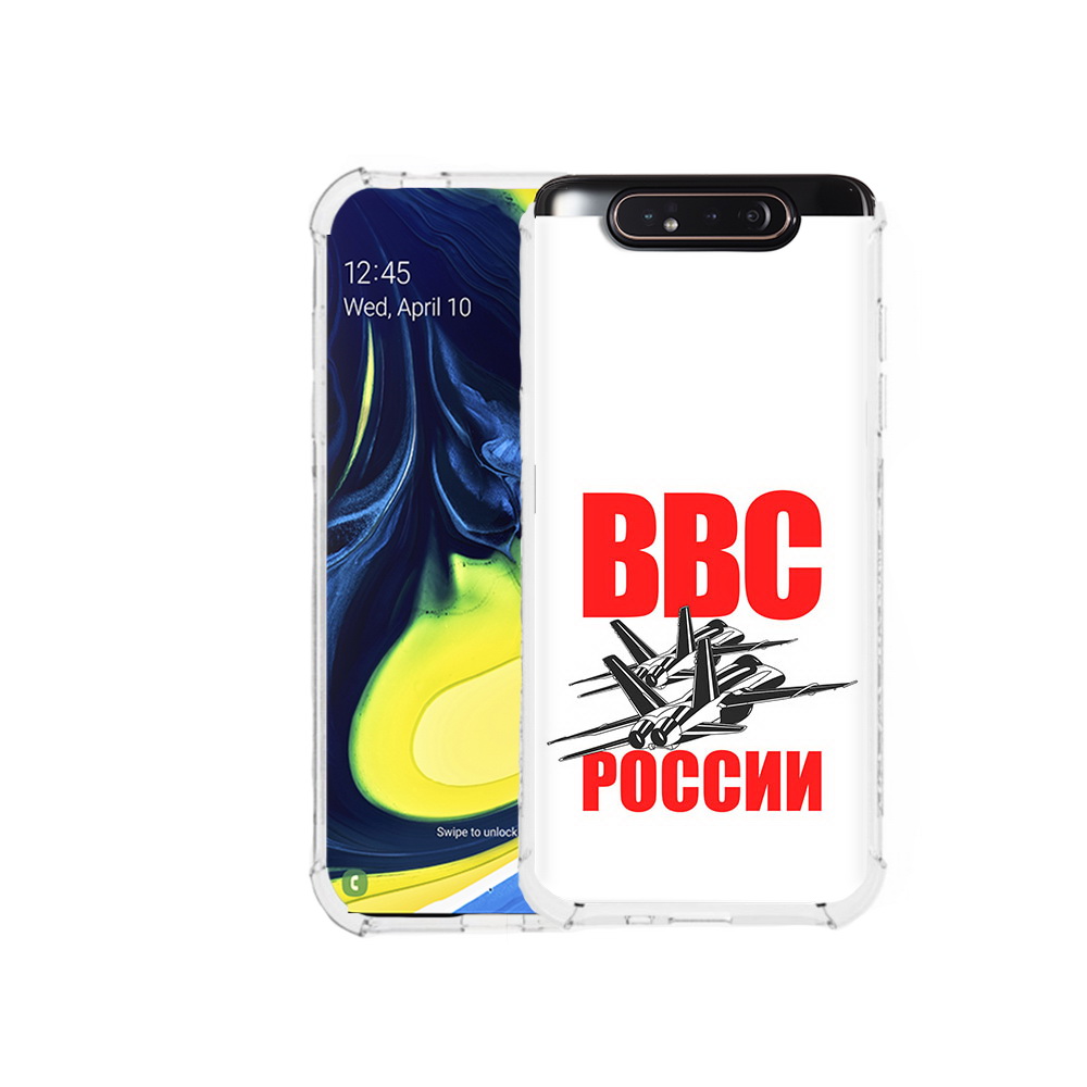 

Чехол MyPads Tocco для Samsung Galaxy A80 ввс (PT128473.599.257), Прозрачный, Tocco