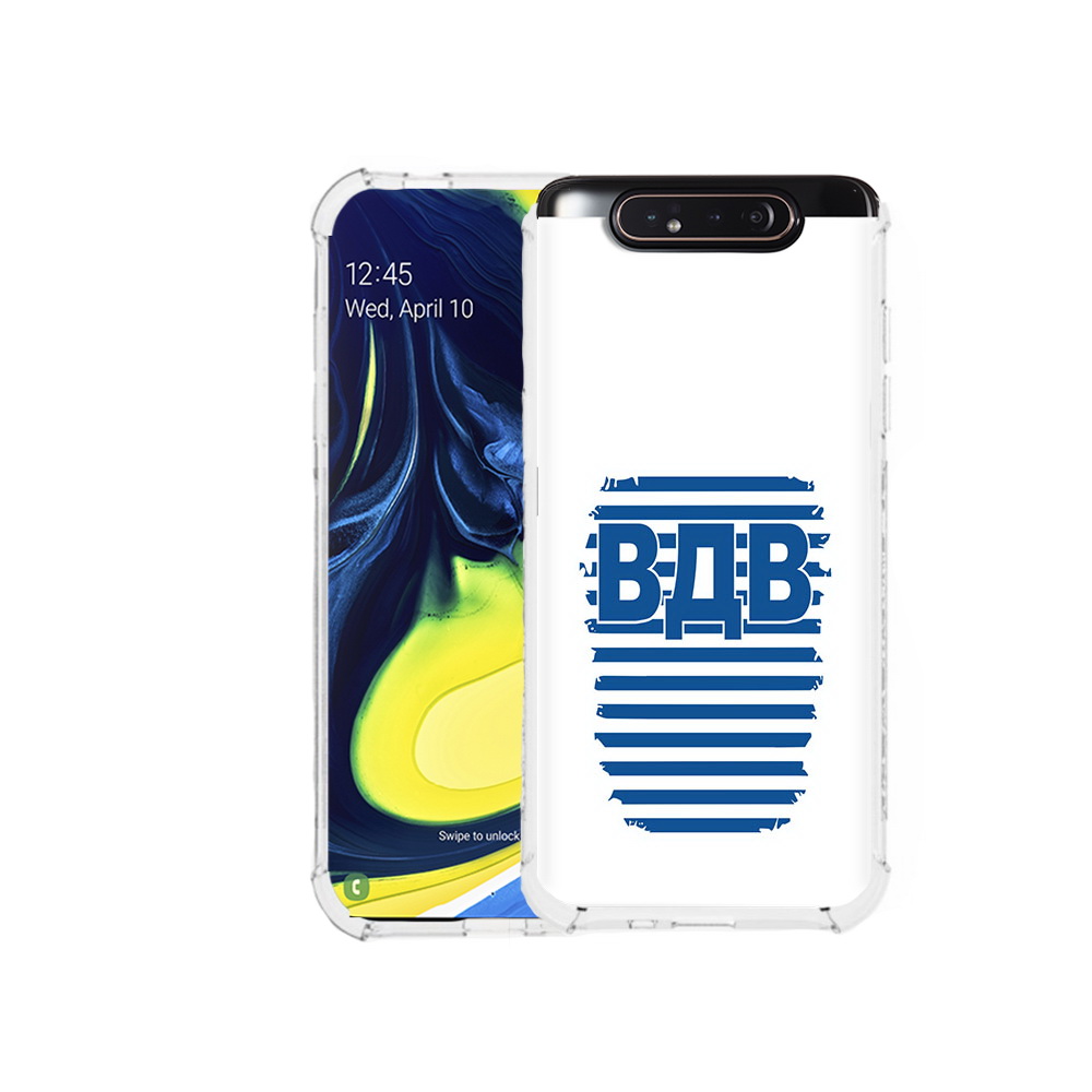 

Чехол MyPads Tocco для Samsung Galaxy A80 вдв2 (PT128473.599.259), Прозрачный, Tocco