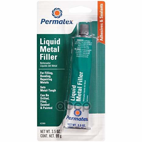 

PERMATEX 25909 Шпатлевка Шпатлёвка-заполнитель ЖИДКАЯ СТАЛЬ Permatex Liquid Steel Filler 9