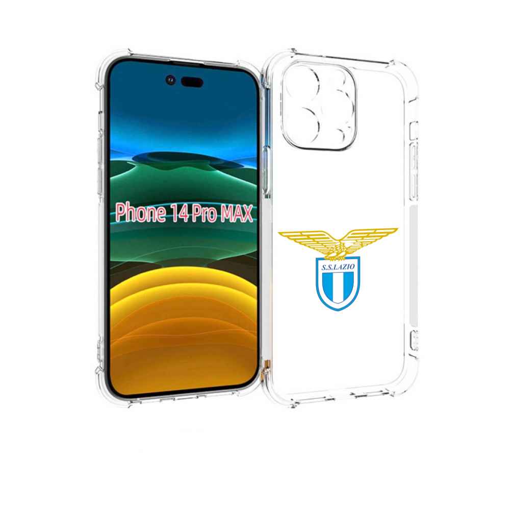 

Чехол MyPads фк лацио для iPhone 14 Pro Max, Прозрачный, Tocco