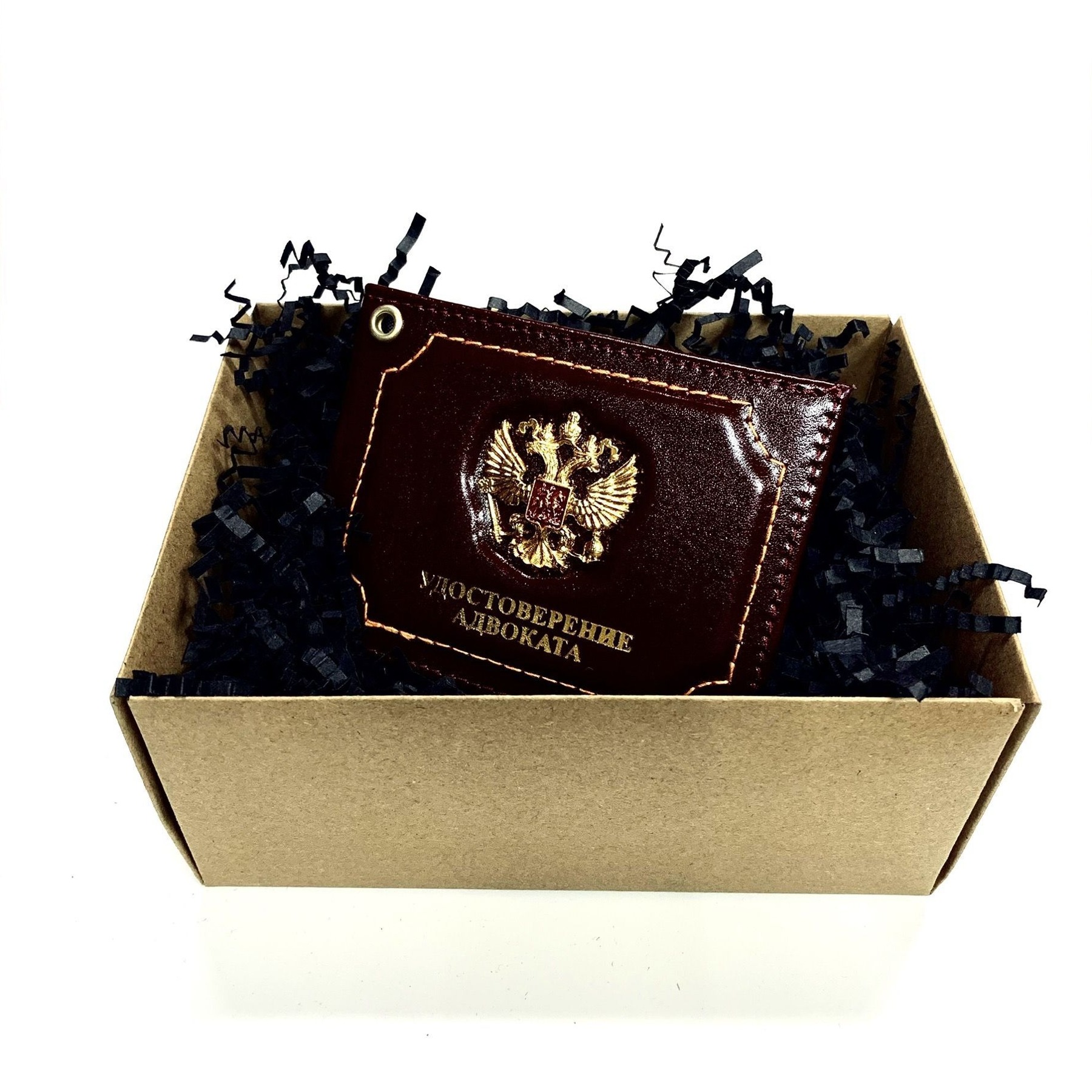 

Обложка для документов NoBrand Адвокат бордовая, Бордовый, Адвокат