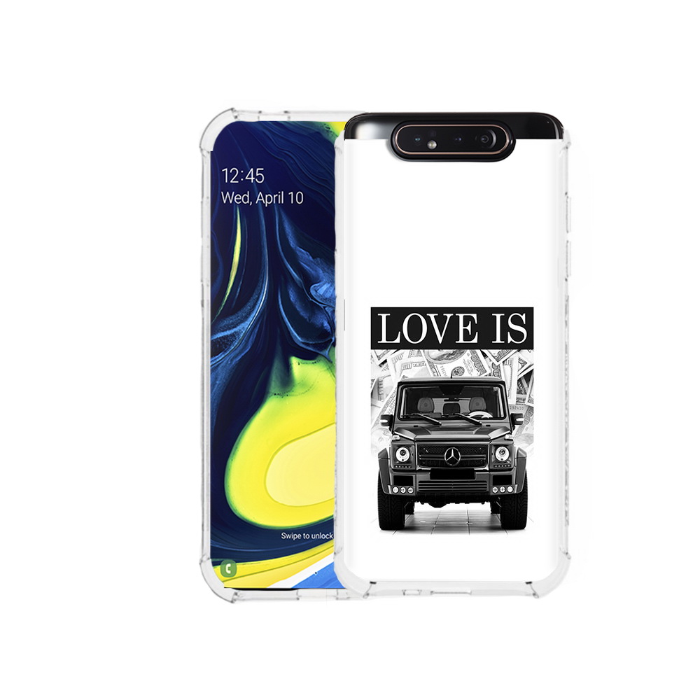 

Чехол MyPads Tocco для Samsung Galaxy A80 гелик (PT128473.599.285), Прозрачный, Tocco