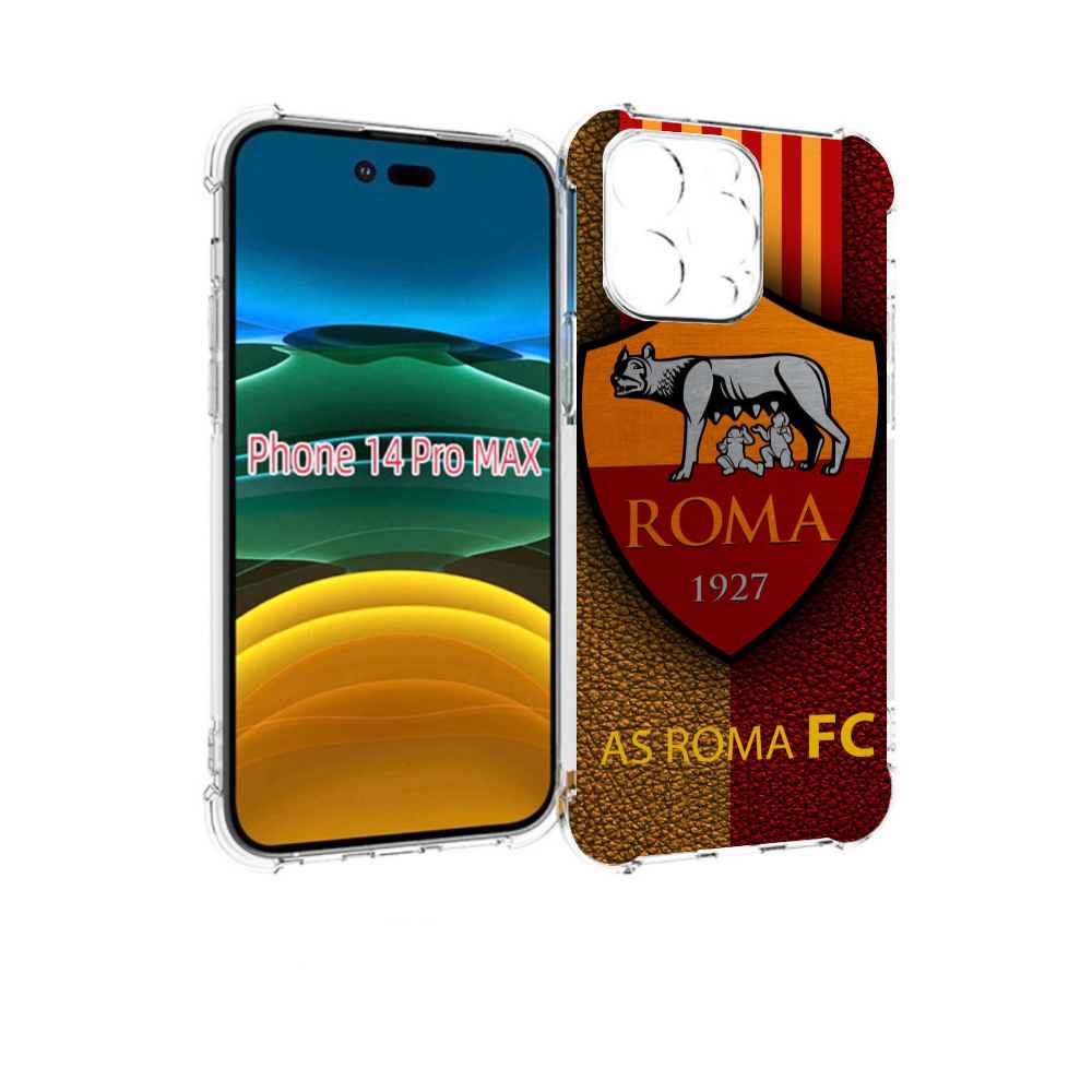 

Чехол MyPads фк рома для iPhone 14 Pro Max, Прозрачный, Tocco