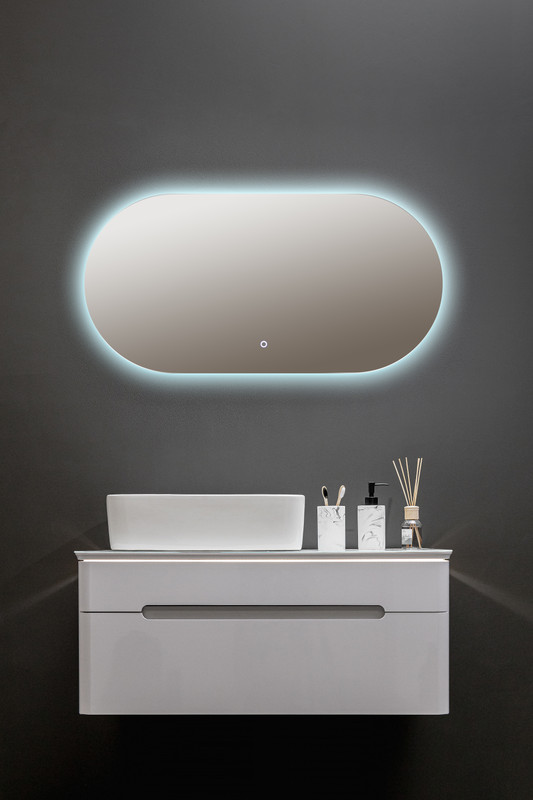 Зеркало для ванной Silver Mirrors Viva 55х105 c подсветкой