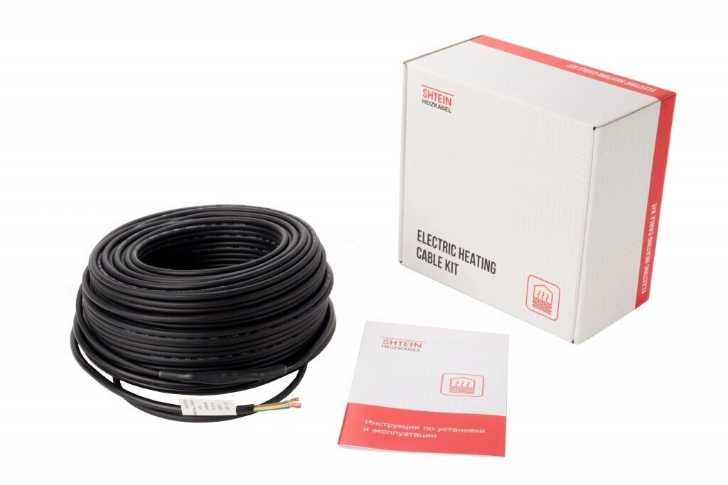 

Кабель нагревательный SHTEIN PROFI HC-30-105 м 3150 Вт резистивный, PROFI HC-30