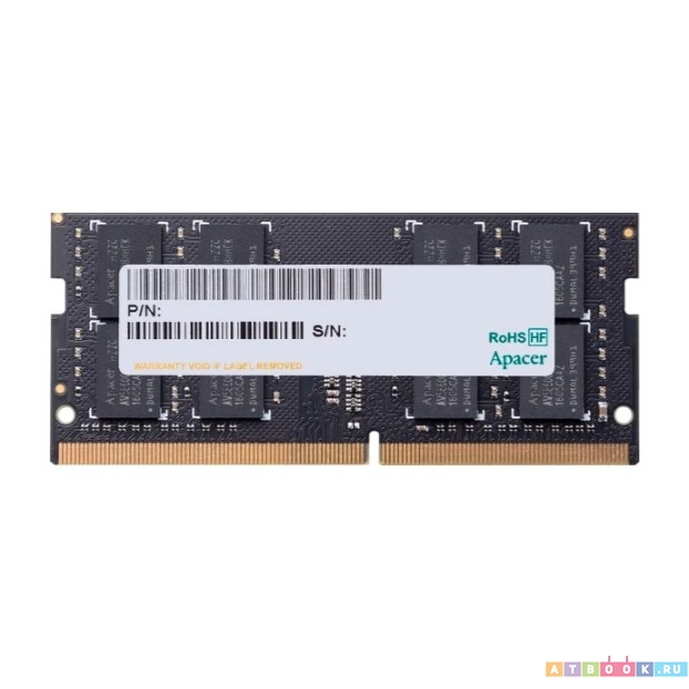 Оперативная память Apacer 16Gb DDR4 2666MHz SO-DIMM (ES.16G2V.GNH)