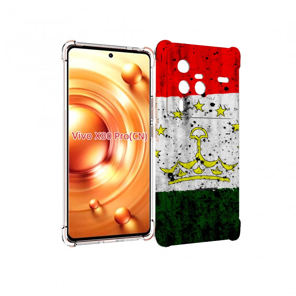 

Чехол MyPads герб флаг таджикистан для Vivo X80 PRO, Прозрачный, Tocco