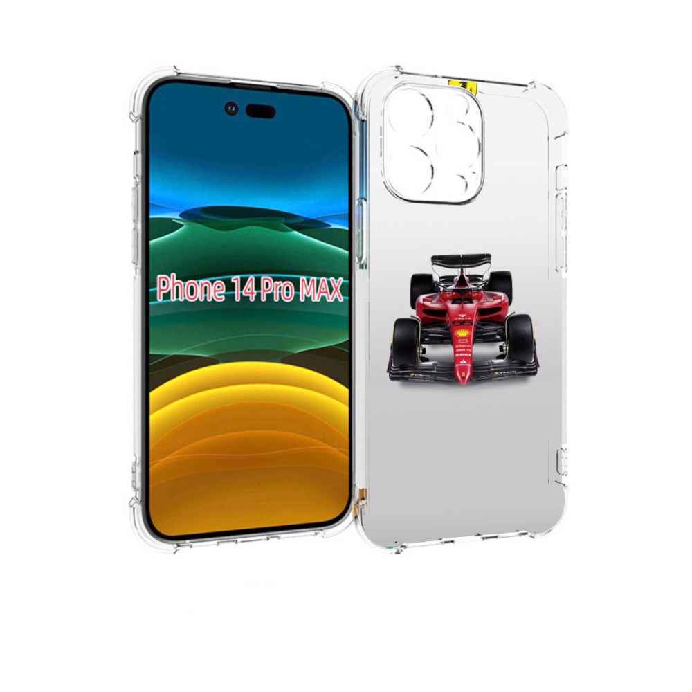 

Чехол MyPads формула 1 для iPhone 14 Pro Max, Прозрачный, Tocco