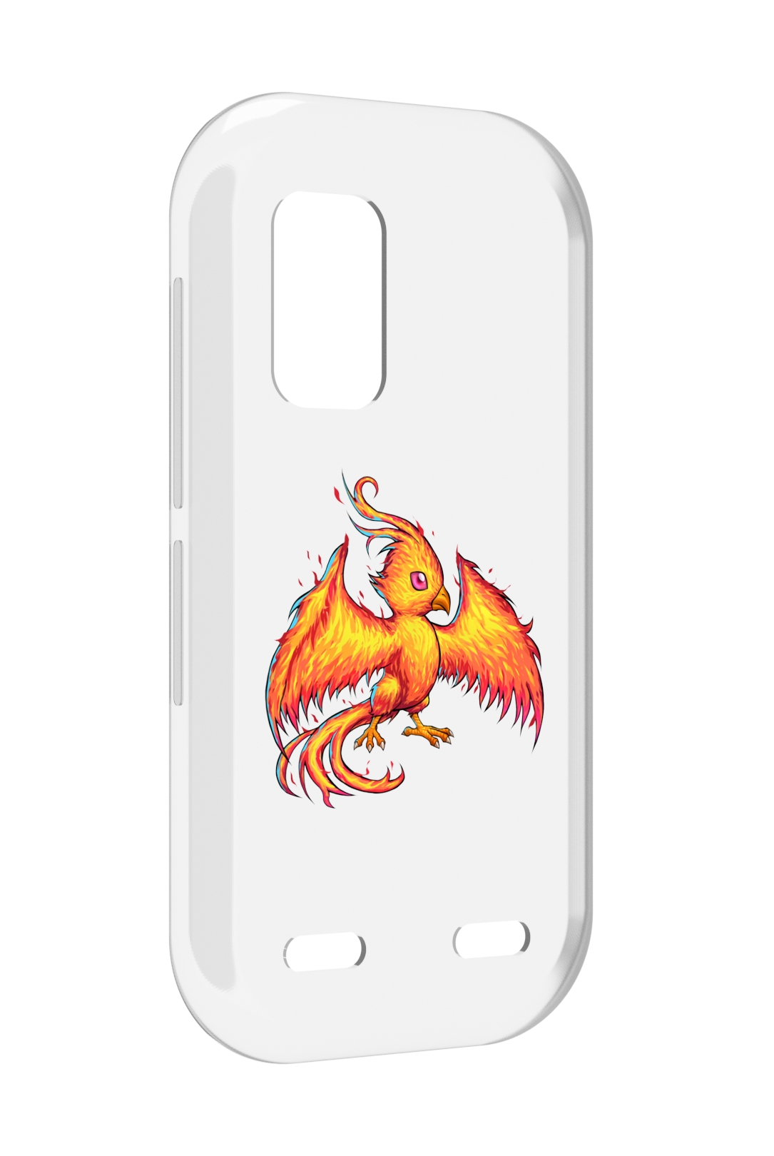 Чехол MyPads огненная-птичка для UleFone Armor X10 / X10 Pro