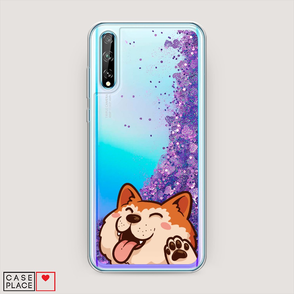

Чехол Awog на Huawei Y8p/Huawei P Smart S "Акита-ину машет", Разноцветный, 6103592-1