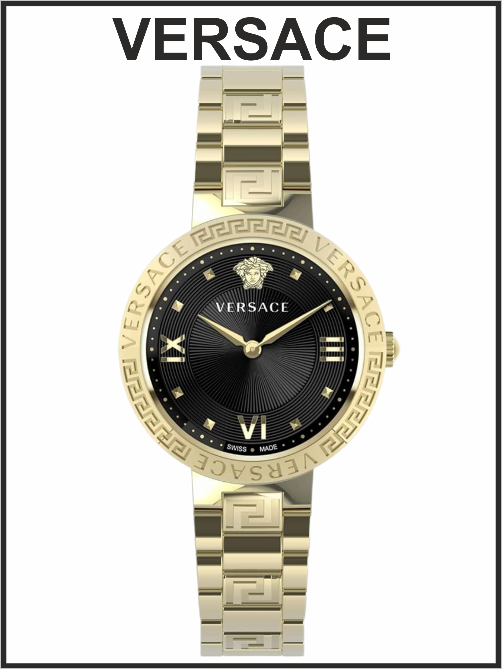 Наручные часы женские VERSACE VE2K00721 золотистые