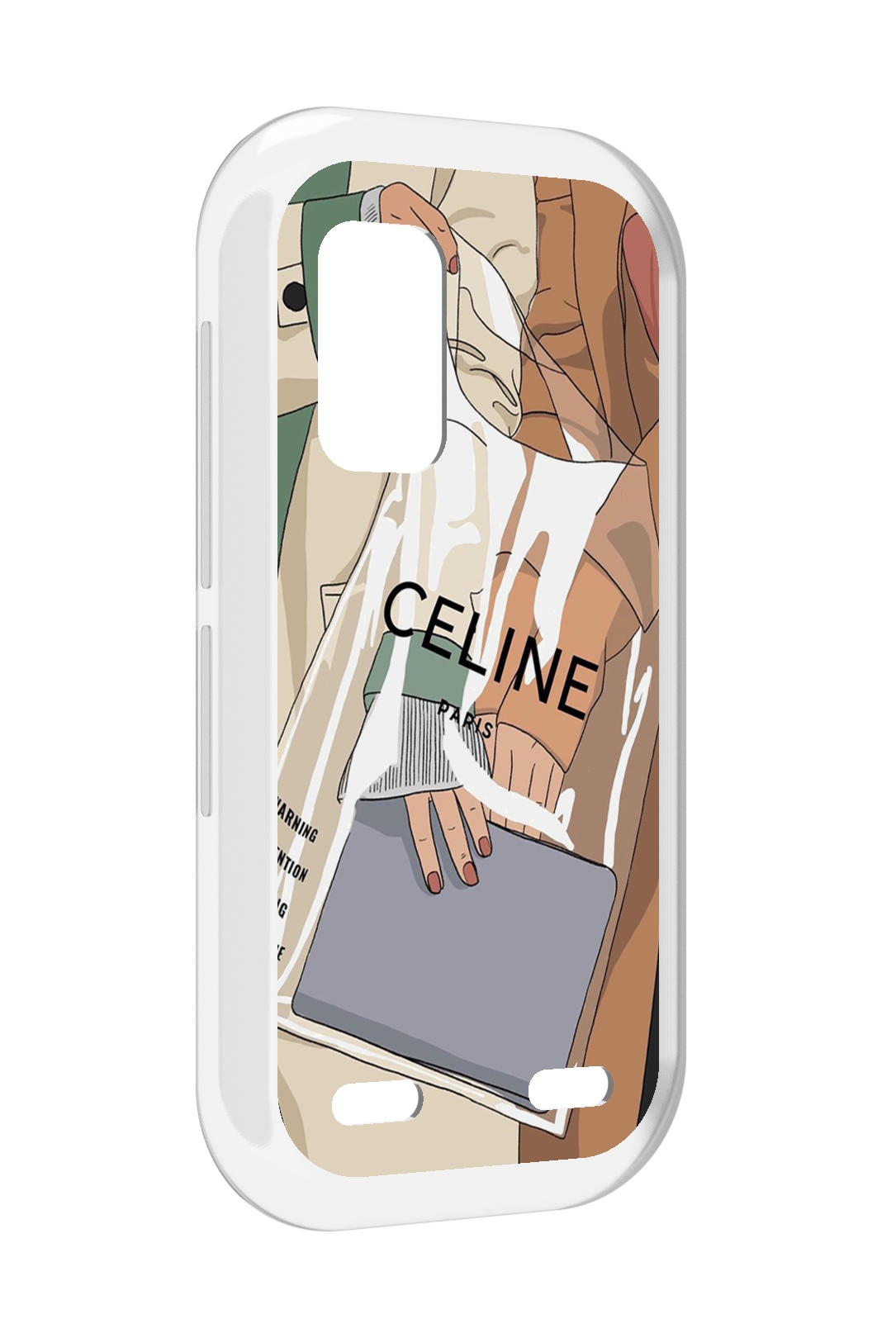 

Чехол MyPads пакет-келин-париж женский для UleFone Armor X10 / X10 Pro, Прозрачный, Tocco