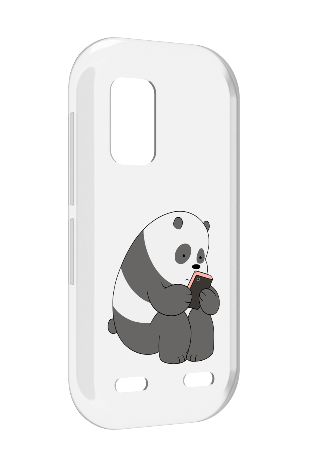 

Чехол MyPads панда-в-телефоне для UleFone Armor X10 / X10 Pro, Прозрачный, Tocco