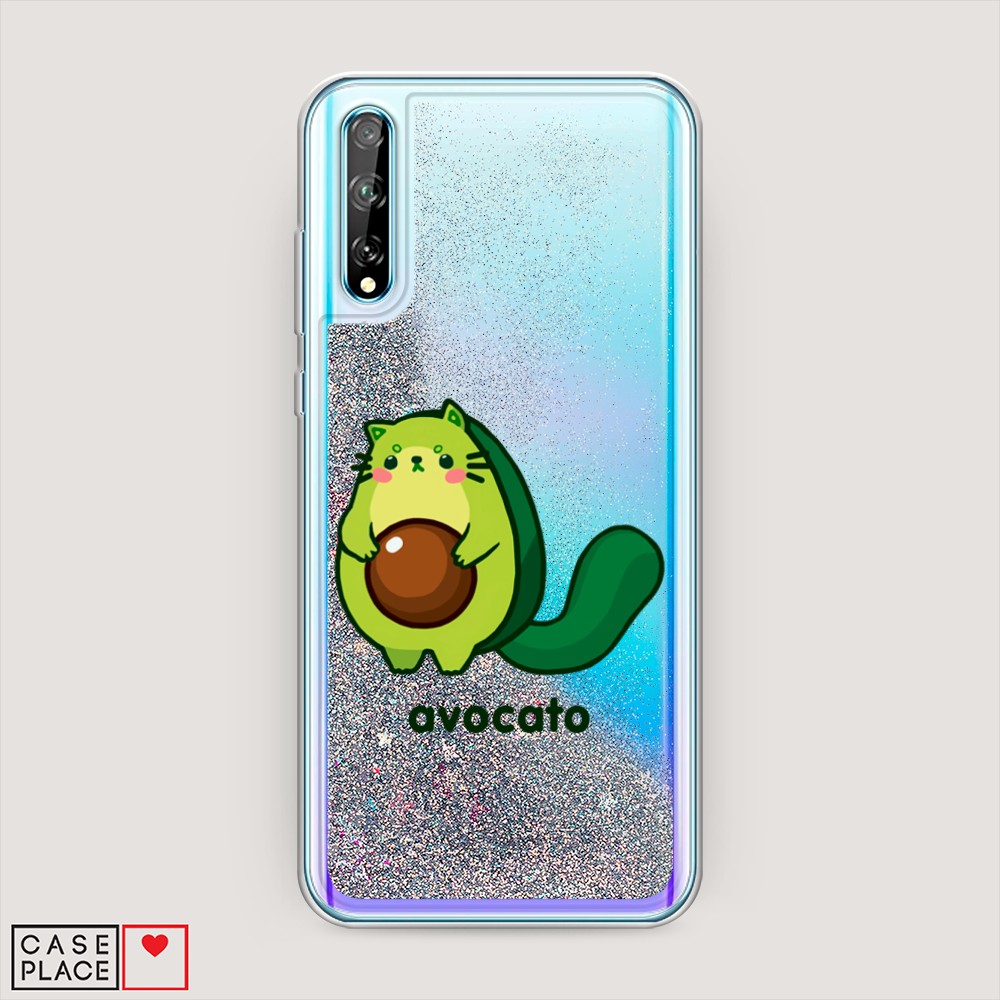 

Чехол Awog на Huawei Y8p/Huawei P Smart S "Avocato", Разноцветный, 6103591-1