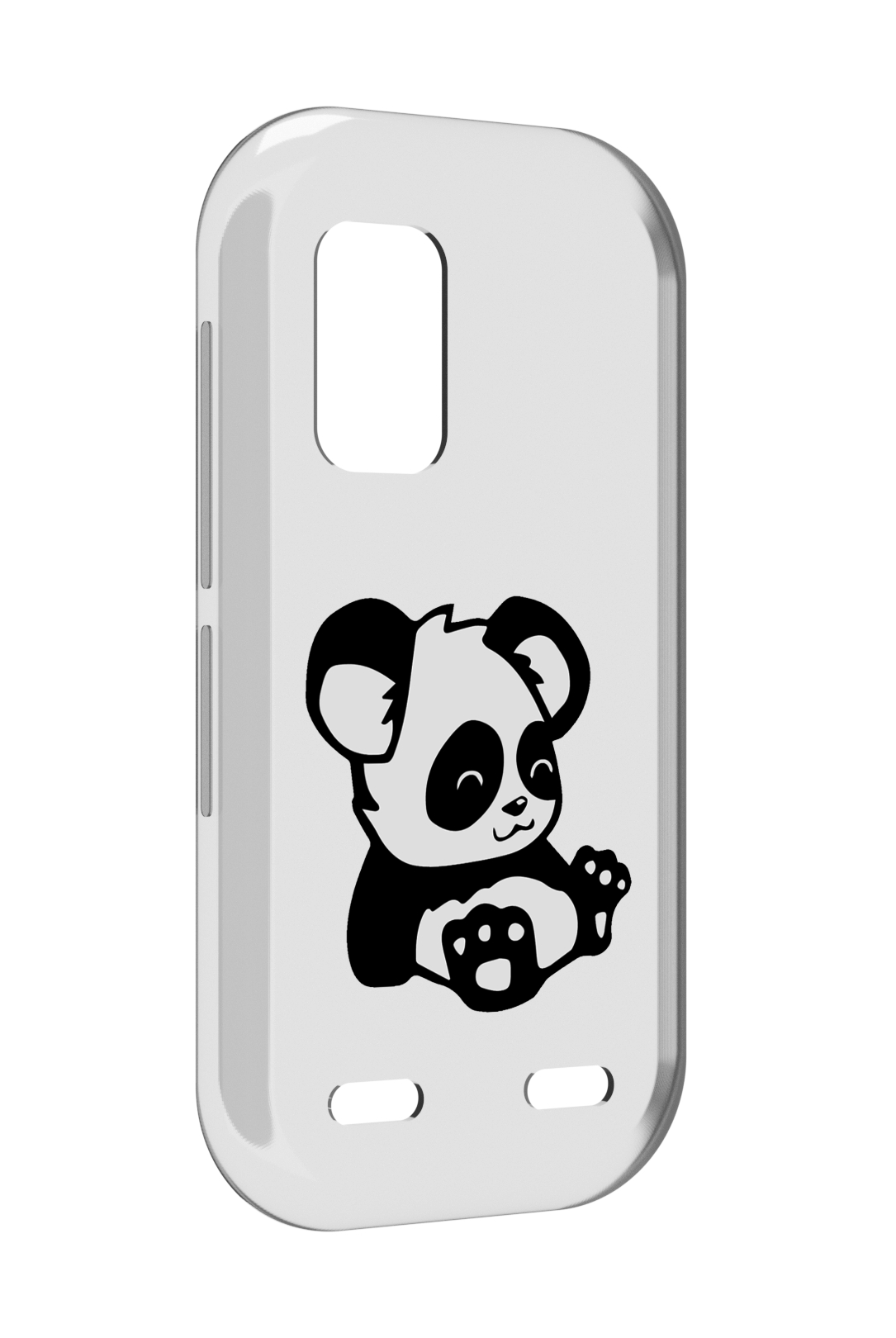 

Чехол MyPads панда-детеныш детский для UleFone Armor X10 / X10 Pro, Прозрачный, Tocco