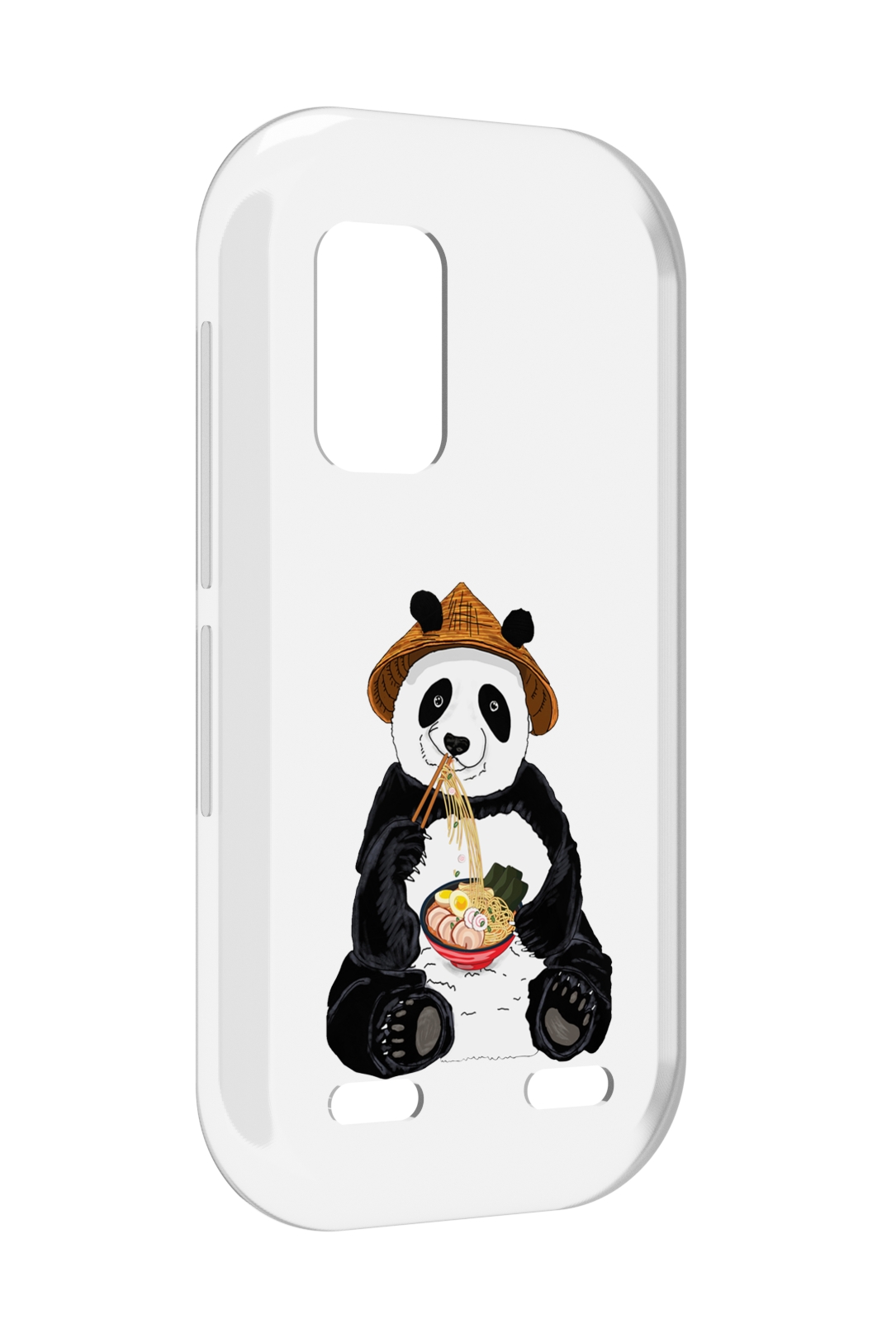 

Чехол MyPads панда-любит-лапшу для UleFone Armor X10 / X10 Pro, Прозрачный, Tocco
