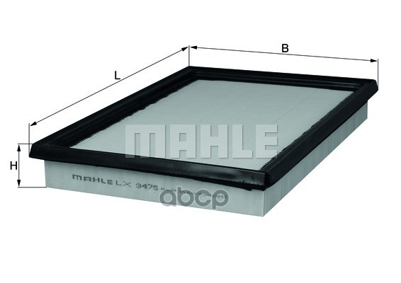 

Воздушный фильтр Mahle/Knecht LX3475