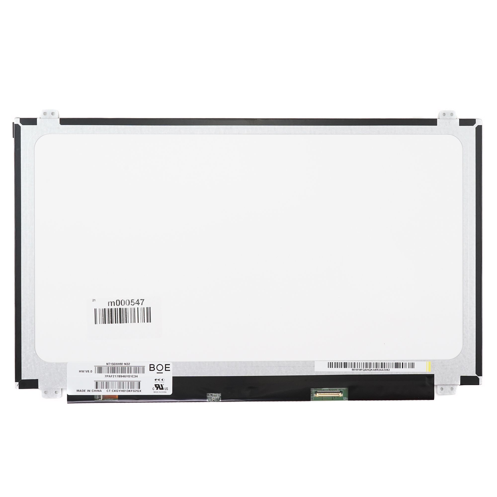 

TN матрица для ноутбука Azerty NT156WHM-N32 V8.0 (m000547), NT156WHM-N32 V8.0