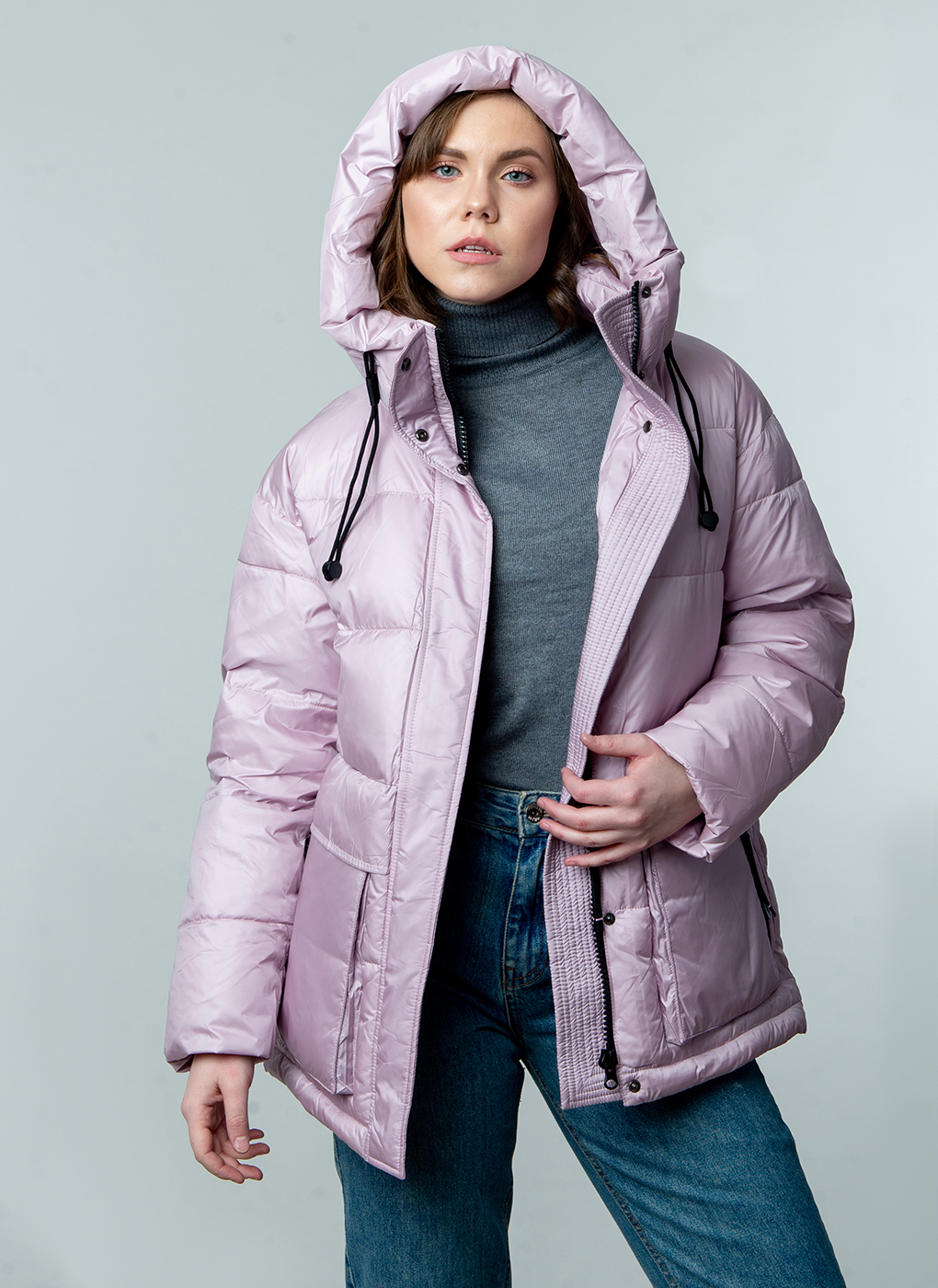 

Куртка женская Britt 57937 розовая 48 RU, 57937