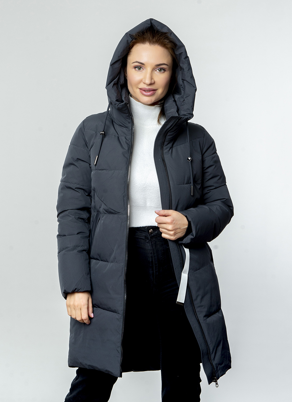 

Куртка женская Britt 57938 серая 46 RU, 57938