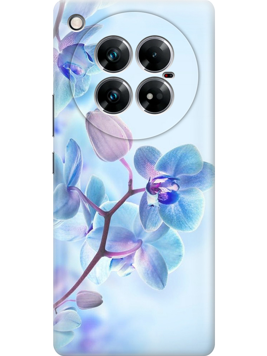 

Силиконовый чехол на Infinix Zero 40 5G с принтом "Синий цветок на синем", Прозрачный;голубой;синий, 786721121