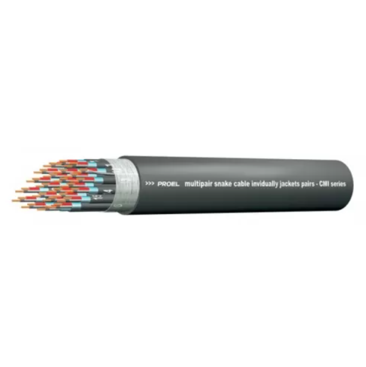 

Кабель микрофонный в нарезку Proel CMI24 100м, Черный, CMI24