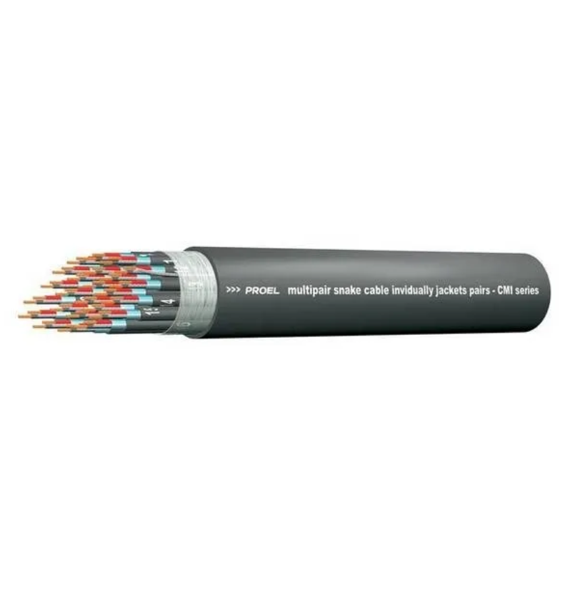 

Кабель микрофонный в нарезку Proel CMT40 100м, Черный, CMT40