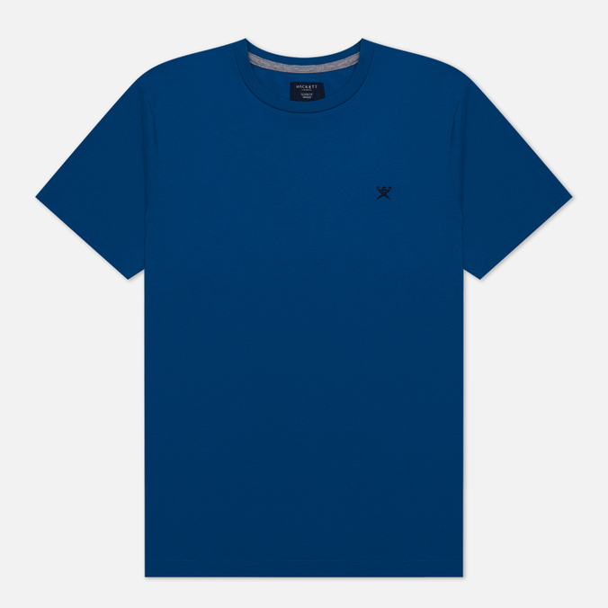 

Мужская футболка Hackett Logo Classic Fit синий, Размер L, Logo Classic Fit