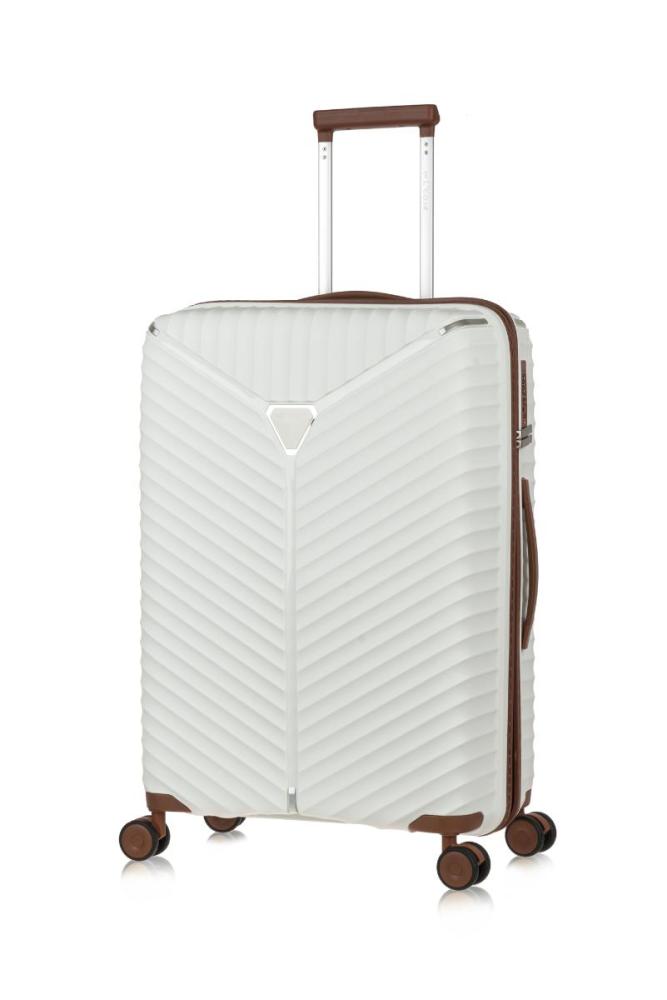 

Чемодан унисекс L'Case Seoul белый, 67x44.5x27 см, Seoul