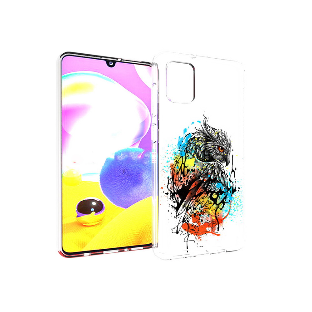 

Чехол MyPads Tocco для Samsung Galaxy A31 Творческая сова (PT146911.482.170), Прозрачный, Tocco