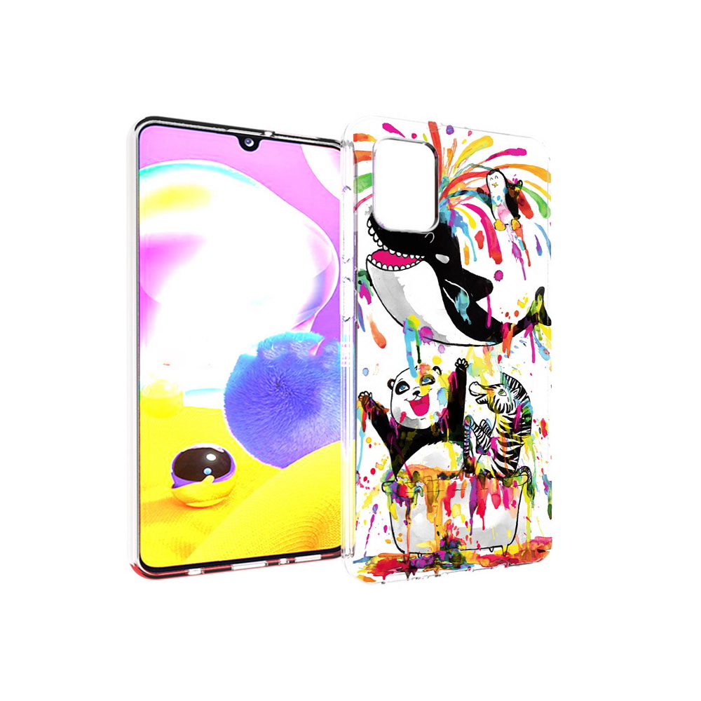 

Чехол MyPads Tocco для Samsung Galaxy A31 Хиппи кит (PT146911.482.191), Прозрачный, Tocco