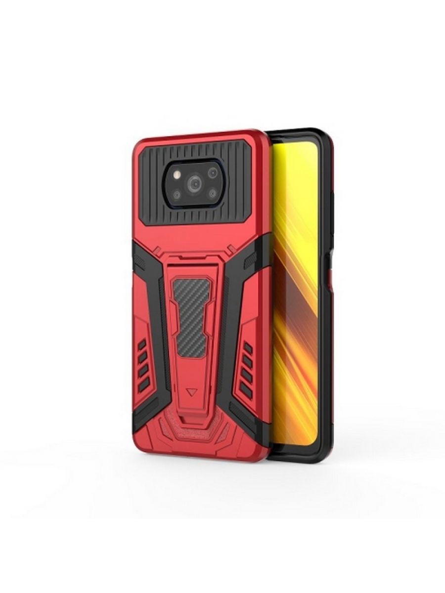 

Чехол Chariot для смартфона Poco X3 NFC Красный