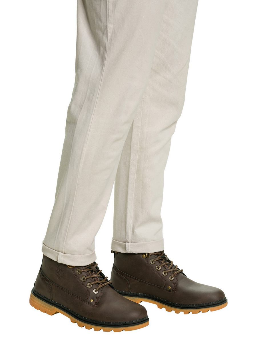 

Ботинки мужские U.S. POLO Assn. 001366000 коричневые 46 EU, Коричневый, 001366000