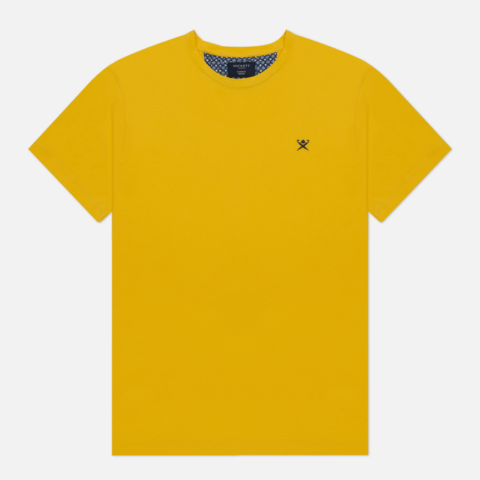 Мужская футболка Hackett Swim Trim Logo жёлтый, Размер M