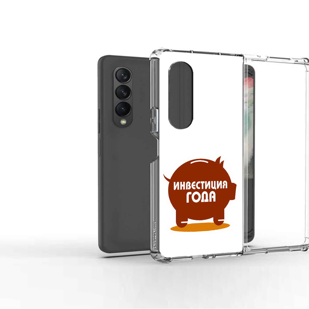 

Чехол MyPads Tocco для Samsung Galaxy Z Fold2 инвестиция, Прозрачный, Tocco