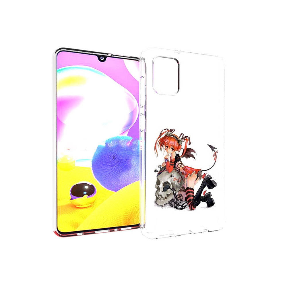 

Чехол MyPads Tocco для Samsung Galaxy A31 аниме (PT146911.482.221), Прозрачный, Tocco