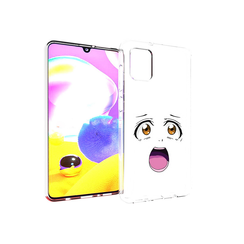 

Чехол MyPads Tocco для Samsung Galaxy A31 аниме лицао (PT146911.482.223), Прозрачный, Tocco