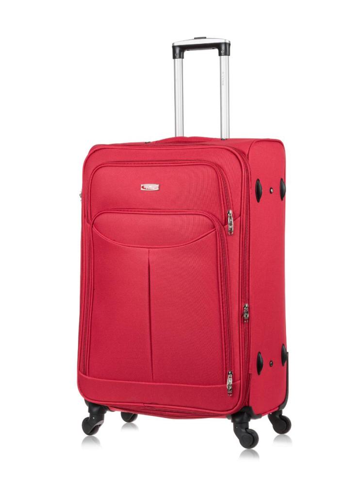 

Чемодан унисекс L'Case Amsterdam красный, 76.5x49x32.5 см, Amsterdam