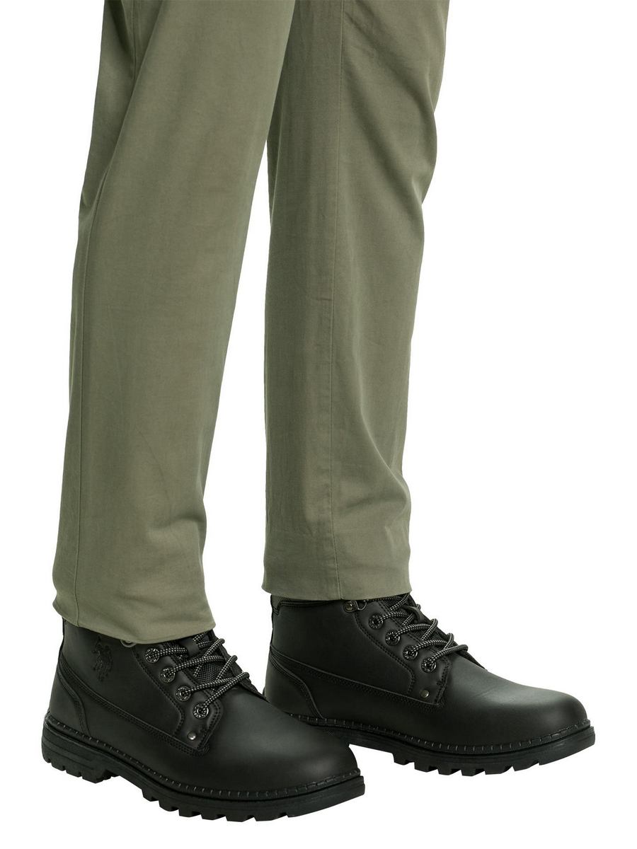 

Ботинки мужские U.S. POLO Assn. 001366000 черные 46 EU, Черный, 001366000