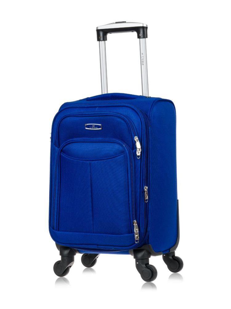 

Чемодан унисекс L'Case Amsterdam синий, 52x32x25 см, Amsterdam