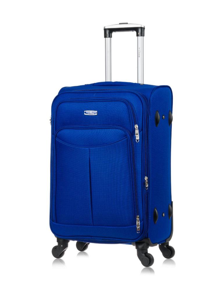 

Чемодан унисекс L'Case Amsterdam синий, 64.5x41x28.5 см, Amsterdam