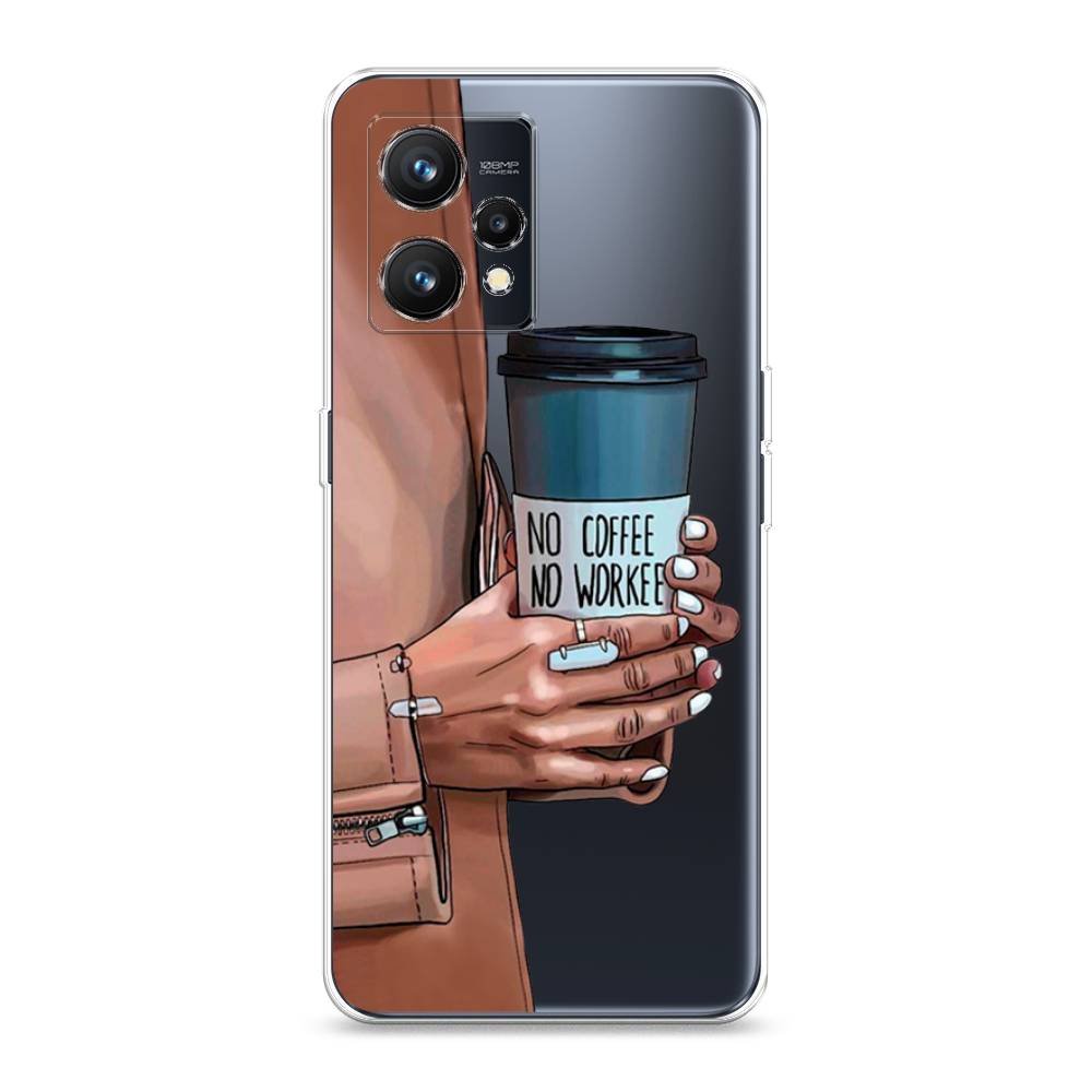 

Чехол Awog на Realme 9 "No coffee", Разноцветный, 257250-7