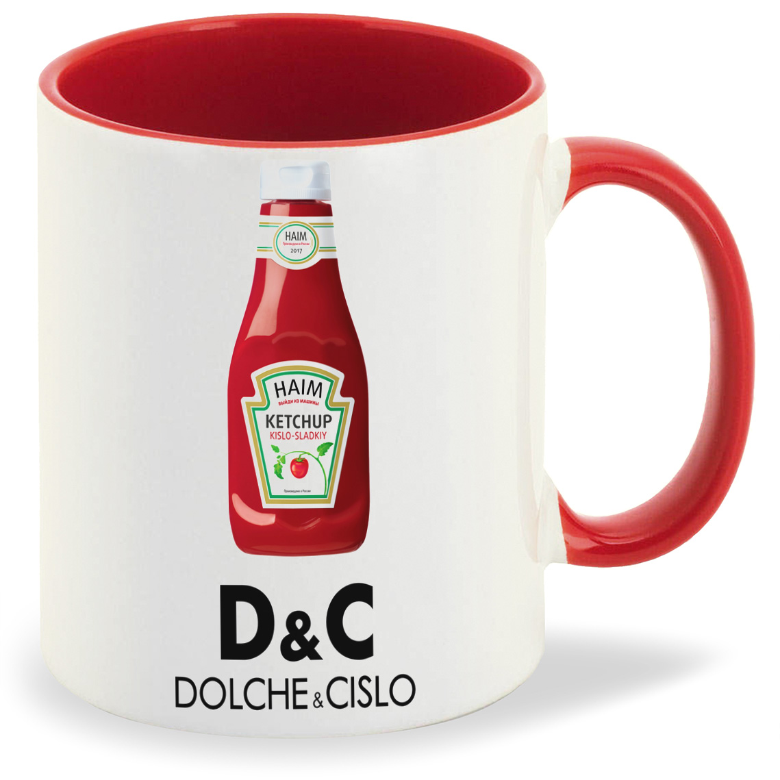 

Кружка CoolPodarok D and C Dolche and Cislo, D and C Dolche and Cislo