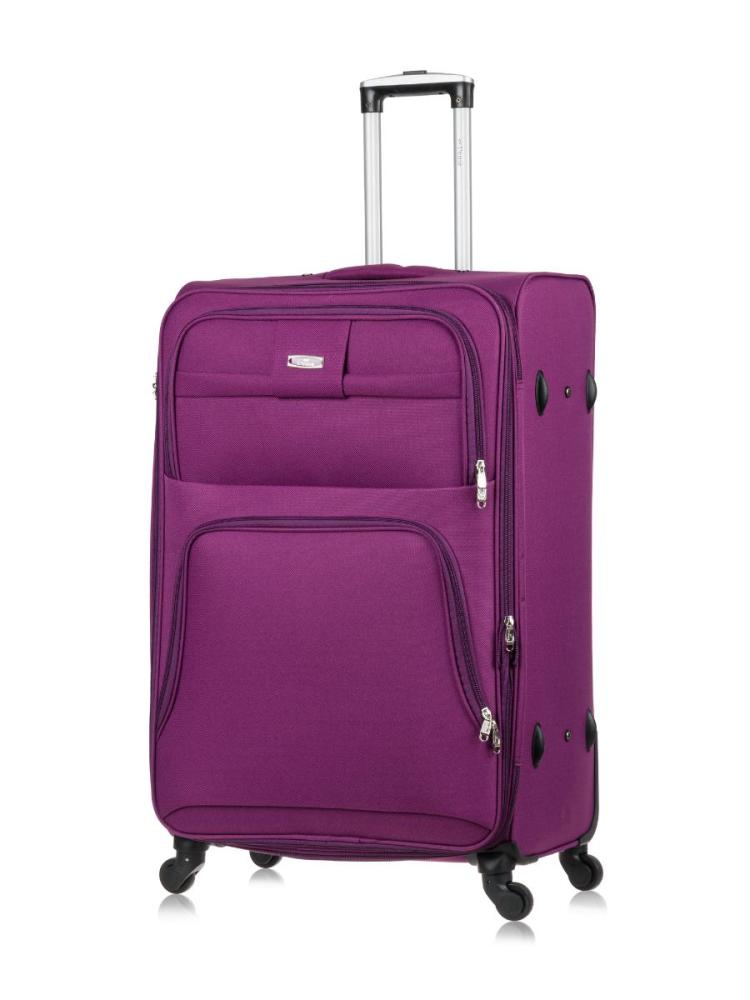 

Чемодан унисекс L'Case Barcelona фиолетовый, 82x54x33 см, Barcelona