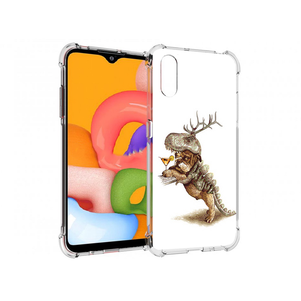 

Чехол MyPads Tocco для Samsung Galaxy A01 тематическая вечеринка (PT144711.509.638), Прозрачный, Tocco