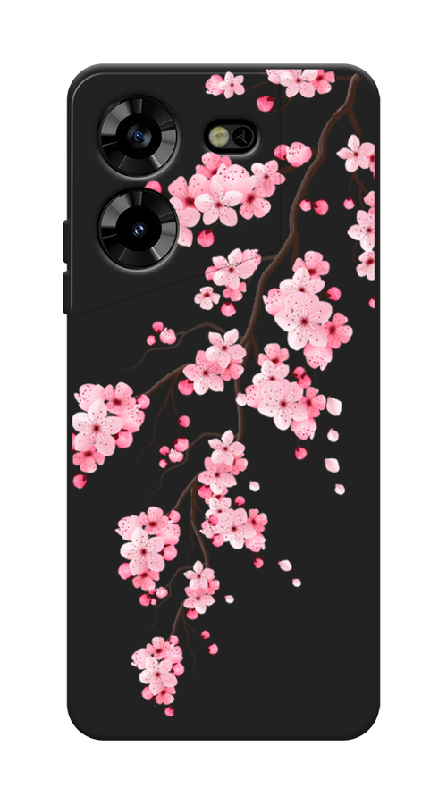 

Чехол Awog на Tecno Pova 5 "Розовая сакура", Розовый;белый;коричневый, 303952-1